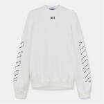 OFF WHITE Риза с дълъг ръкав OFF WHITE Men's Arrows Cotton Long Sleeve Crew Neck Sweatshirt - Cream /Black