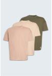 Native Youth Тениска Native Youth Men's Multi-Pack Oversized T-Shirt - Khakhi/Peach
