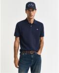 Gant Блуза с яка Gant Textured Polo Shirt - Evening Blue