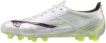 Mizuno Мъжки ръгби обувки Mizuno Alpha II Mens Firm Ground Rugby Boots - Wht/Slv Iri/Blk