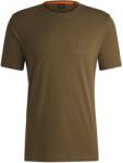 Boss Тениска Boss Mens BOSS ORANGE Tales T-Shirt with Logo Patch Premium Cotton - Green 368
