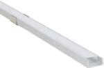 Tracon Electric Tracon LEDSZPS8 Alumínium profil LED szalagokhoz, lapos W=8mm - 1 méter hosszú (Tracon LEDSZPS8) (LEDSZPS8)
