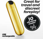 Crushious Imoan Rechargeable Vibrating Bullet Golden