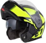 Zed F19 Felnyitható Bukósisak Napszemüveggel (Fekete - sárga)