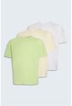 Native Youth Тениска Native Youth Men's Multi-Pack Oversized T-Shirt - Green/Whit/Stne