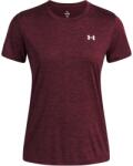 Under Armour Tech Twist Short Sleeve Womens - Dark Maroon