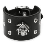 Black & Metal Brățară Craniu - BWZ-715