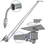 MTM Hydro 360°-os forgókar autómosáshoz, 1, 60 méteres-es gémmel, 1/4"-os menetes csatlakozással, 210Bar 120°C