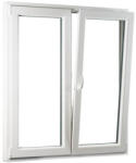 Extruplast Logistic SRL 150X90 cm kétszárnyú, középen felnyíló bukó-nyíló ablak jobbos (VSZ15090JHRV-XTRU)