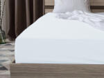  Cearsaf Jersey albastru glaciar 90 x 200 cm