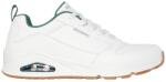 Skechers Мъжки маратонки Skechers UNO Stand On Air Trainers Mens - White/Green