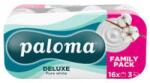 Delta 500 Kft PALOMA toalett papír 16tek. 3rétegű PURE WHITE DELUXE CARE