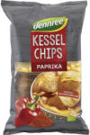 dennree Chipsuri bio de cartofi cu boia, 125 g