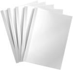 BLUERING Hőkötő borító, A4, 12mm, 91-120lapig 50 db/doboz, Bluering® fehér (892737) - bestoffice