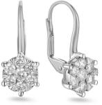 Heratis Forever Csillogó gyémánt fülbevaló, fehér arany IZBR897AN