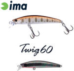 IMA TWING 60S 60mm 6.5gr 008 Titanium Black Red Berry