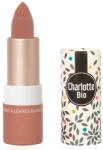 Charlotte Bio Ruj stralucitor cu unt de shea, ulei de ricin si ceara Bio Nude Moka, 3.5g, Charlotte Bio