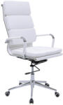 FDY Scaun Directorial Piele Ecologica Thor Alb