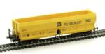 Albert Modell Саморазтоварващ се вагон БДЖ BG-TPPBD 665 0050-3, епоха VI, Fals, жълт, ТЕЦ " Бобов Дол" (665029)
