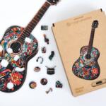 Lubiwood Menő gitár fa puzzle (mp-groovyguitar-a4)