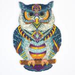 Lubiwood Kozmikus bagoly fa puzzle (mp-cosmicowl-a4)
