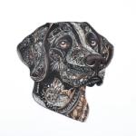 Lubiwood Csokoládé labrador fa puzzle (mp-chocolatelabrador-a4)