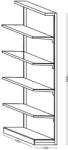 Hobbytools. ro Raft lateral magazin, 1000x550x2000 mm (601.) Raft