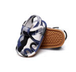 SuperBebeShop Sandalute pentru baietei - Blue army