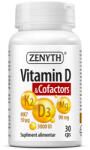Zenyth Pharmaceuticals Vitamina D Cofactors 30 comprimate