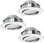 EGLO , 95852 , PINEDA , süllyesztett lámpa , 3000 K , LED , 3X4, 9W , IP20 (26565-95852)