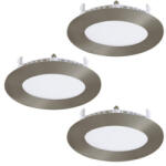 EGLO , 34013 , FUEVA 3 , süllyesztett lámpa , 3000 K , LED , 3X2, 7W , IP20 , fehér (51233-34013)