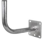 Maclean Erkélyes, homlokzati 40 cm-es műholdas antennatartó, Ø38 mm, horganyzott acél (76932)