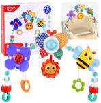 Jokomisiada Állítható színes játékív babakocsira és autósülésre, 48×36 cm (19016)