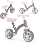 ECOTOYS Futóbicikli 3+ éves gyerekeknek, EVA kerekekkel, állítható ülés, szürke, 30 kg (LC-V1252-GREY-P)