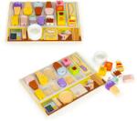 ECOTOYS Fából készült fagyizó szerepjáték készlet, 27 darabos, 18 hó+ (TL91084)