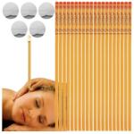 Soulima Fülgyertya szett 10 pár (20 db), 100% méhviasz, biztonsági szűrővel (00022996)