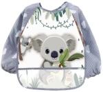 Kruzzel Hosszú Ujjú Előke Zsebbel - Szürke és Barna Árnyalatokban (00022255)