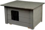 Wood OK Szürke szigetelt kutya- és macskaház lucfenyőből, 40 mm falvastagság (89786)