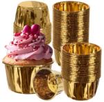 Ruhhy Arany muffin papírkapszli 50 db, 3, 5x6 cm, hő- és zsiradékálló (00024376)