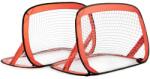IPLAY Összehajtható focikapu szett gyerekeknek, 2 db 110×78 cm, leszúrótüskékkel (8156)