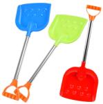 Jokomisiada Gyerek műanyag kerti/homok- és hólapát, fém nyél, 66 cm (17081)