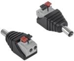 Lechpol DC tápcsatlakozó dugó 2, 1/5, 5 mm S-55 gyorscsatlakozó III. típus (65294)