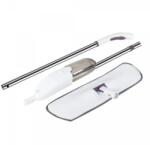 Herzberg Home & Living Forgófejes fehér padlótisztító spray felmosó, újratölthető tartállyal (HG-8115)