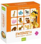 Jawa Állatos memóriajáték gyerekeknek, 32 kártya, mini kirakó (14022)