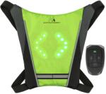 Maclean MCE420 LED jelzőmellény távirányítóval, 500 mAh akku, IPX2 (73820)