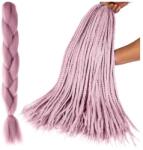 Soulima Szintetikus hajfonat, rózsaszín, 60 cm, hőálló műszál (00010346)