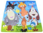 Stamp Hab kirakós játszószőnyeg állatokkal, 37×37 cm lapok, 9 db (15070)