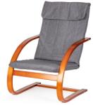 ModernHome Finn Hintaszék | TXWQM-31 DIÓ/SZÜRKE (TXWQM-31 WALNUT/CHAR)
