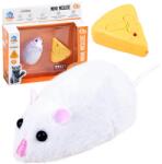 Jokomisiada Távirányítós játék egér, 9 cm, sajt alakú vezérlővel (18619)