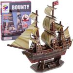Jokomisiada Bounty brit 3D karton hajómakett, 125 db, 45, 8×15, 2×41, 4 cm (13736)
